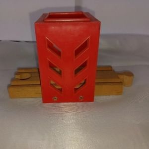 Red Bridge for Thomas the Train Wooden Track